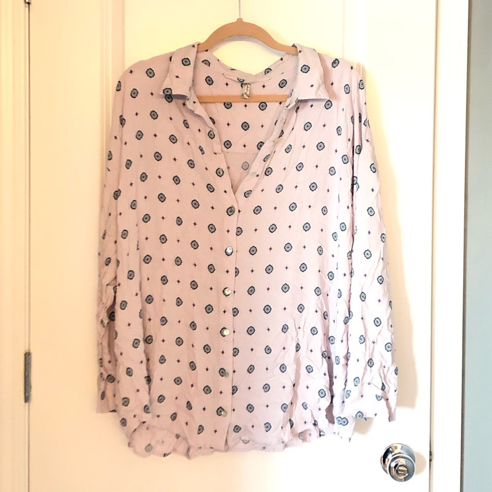 BNWOT Free People Blouse Size Large